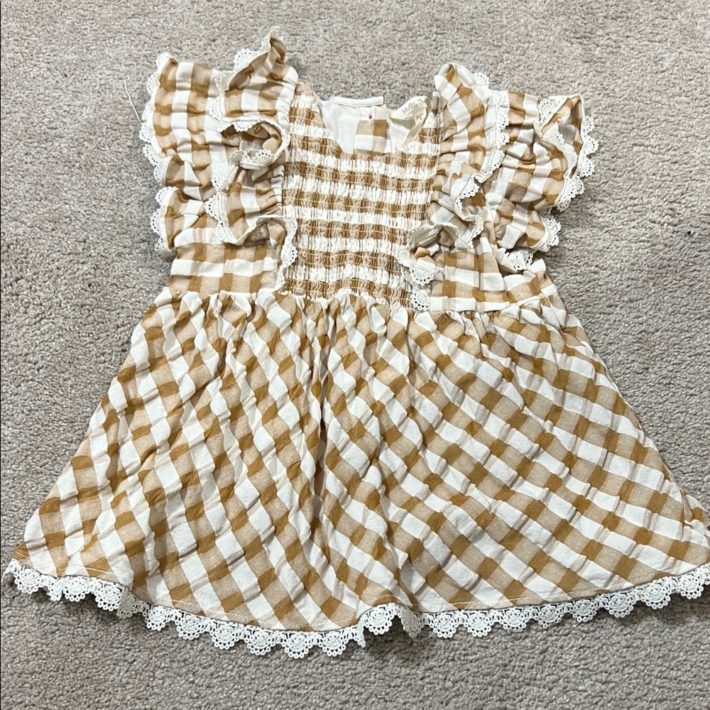 Charming Checkered Matilda Jane Top size 8